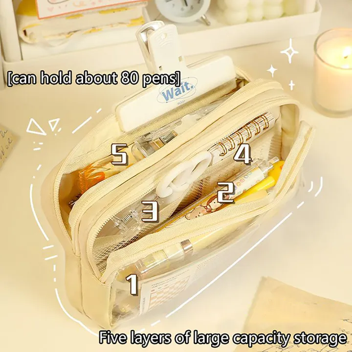Transparent%20Pencil%20Bag%20Large%20Capacity%20Pen%20Case%20Stationery%20Box%20School%20Supplies%20SEVICH%20-%20Image%203