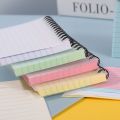 Portable Tearable Notebook Horizontal Line Coil Note Book Simple Notepad Journal Diary Planner Memo Pads Pocket Index Card. 