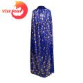 Costume for Dress Up Events Halloween Cape Cosplay Costume Dress Up Star Pattern Hat for Parties. 