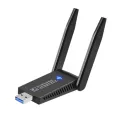 Dual Band WiFi Adapter 1300Mbps With Bluetooth 5.0 USB 3.0 Dual Band 2.4G/5Ghz Wifi Adapter Bluetooth Adapter wi-fi adapter wifi adapter 2 in one wifi adapter Wifi Dongle WIFI Dongle Wireless Wifi Adapter Network Adapter. 