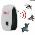 ZaozhixunbaOriginal Electric Ultrasonic Pest Repeller Anti Mosquito Rodent Control Indoor Bug Cockroach Insect Killer Zapper Repellent EU/US/UK Plug. 