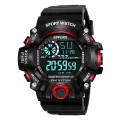 【Miga Plaza】Tactical watch multifunctional sports watch waterproof fall-proof luminous alarm clock electronic watch. 