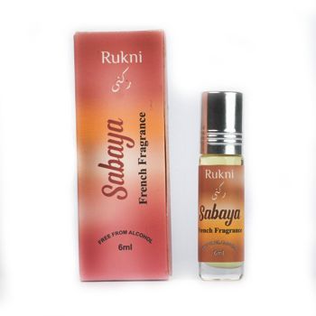 Rukni Sabaya Fragrance Perfume - 6ml Long Lasting Attar Perfume Oil - French Fragne oil Lsting Fragrance