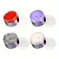 4-Pack Temporary Hair Dye Wax Set, Long-Lasting Styling Solution for Normal Hair, Easy to Apply and Wash Out, Versatile Hair Color Mousse with Styling Tools & Accessories Effect. 