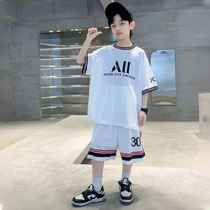 Children's%20Basketball%20Clothes%20Boys%20Middle%20and%20Big%20Children's%20Training%20Clothes%20Boys%20No.30%20Sports%20Suit%20Team%20Clothes%20Sleeveless%20Jersey%20Summer%20Fashion%20-%20Image%207