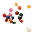 Pool Balls Set, Best Color Saturation Billiards Balls Scratch Resistant 5.72cm for Entertainment. 