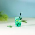 Mini Drinks Model Pretend Play Simulation Food Dollhouse Accessories Kitchen Tool Model Miniature Fruit Tea Cup. 