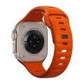 Sport Strap For Apple Watch Band Ultra 2 49mm 45mm 44mm 42mm 41mm 40mm 38mm 40mm Soft Silicone Correa Bracelet iWatch Series 9 Ultra 7 Se 3 6 8 5 4 38mm-41mm & 42mm-49mm. 