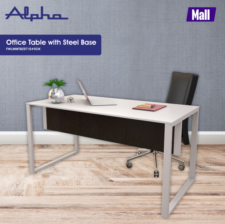 Office Table with Steel base