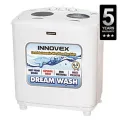 Innovex Semi  6.5 KG Washing Machine - White. 