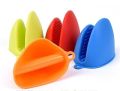 2Pc Silicone Oven Mitts Heat Resistant Gloves Tray Dish Holder Anti-slip Pot Mitten Finger Protector Cooking Baking Tools. 