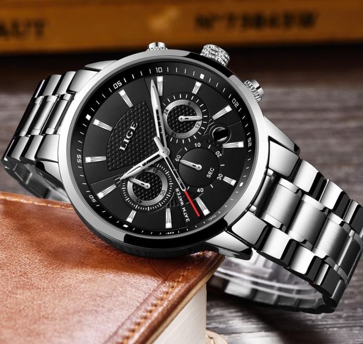 New%20LIGEx%20Luxury%20Leather%20Band%20/%20Stainless%20Steel%20Watches%20Quartz%20Analog%20Wrist%20Watch%20For%20Men%20Gents%20Boys%20Woch%20-%20Black%20Brown%20White%20Blue%20-%20Image%204