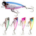 bellylady Crankbait Wobbler Fishing Lures Bass Lures With 3D Eyes Hard Topwater Swimbait For Bass Trout Freshwater Saltwater 40mm/3.3g. 