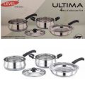 Level 4pcs Stainless Steel Induction Cookware Set - Ultima. 