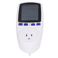 Power Meter Plug, Power Meter Plug Energy Monitor 120V Power Off Memory with Backlight for Home. 