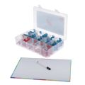 Toys W/ Stickers Letters Board Uppercase Magnetic Paste Letters Education(B). 