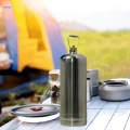 Camping Empty Gas Cylinder Lightweight Cookware Organizer 4L Supplies Gas Storage Tank for B. 