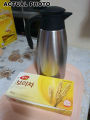 Home Zania 2.0L Stainless Steel Vacuum Flask Hot Water Coffee Jug Thermos Kettle European Style. 