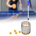 Table Tennis Ball Picker Upper Pong Ball Retriever Portable Pickup Net for Women Men Picking and Storage Balls Table Tennis Accessories. 