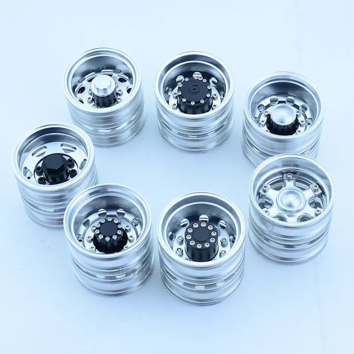 2pcs%20Metal%20Upgrade%20Hub%20Wheels%20Rim%20For%201/14%20Tamiya%20Rc%20Dump%20Truck%20Scania%20770s%20R620%20Volvo%20Benz%20Arocs%20Man%20Tgx%20Lesu%20Car%20Accessories%20-%20Image%207