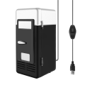 LKPCIGCXM Usb Mini Fridge Cold Drop Shpping Freezer Usb Mini Fridge Small Portable Soda Mini Refrigerator For Car Black. 