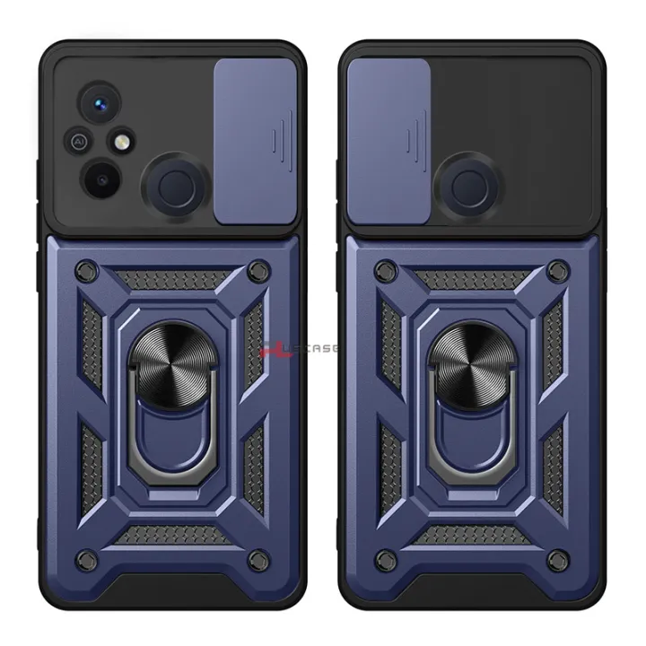 PlusCase%20for%20Xiaomi%20Redmi%2012C%20Phone%20Casing%20Slide%20Lens%20Armor%20Case%20Shockproof%20Stand%20Holder%20Camera%20Protect%20Back%20Cover%20-%20Image%207