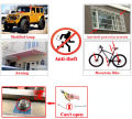 A2-70 Stainless Steel Nut Break Off Shear Anti Theft Breakaway Twist Security M6 M8 M10 M12. 