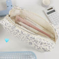 Cloth Floral Pencil Case Beautiful *6*7cm Makeup Bag Stationery Bag for School Office Travel Makeup Storage Gift For Girls. 