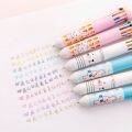 【HOT】 10 Colors Ballpoint Pen Kawaii Stationery Cute Pens Novelty Cute Kawaii Pen Student Writing Gel Pens Learning Office Supplies. 