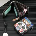 Driving License Cover Men's Women's Card Holder Multifunctional Card Holder Anti-Theft Swiping Men's Anti-Degaussing Driving License Two-in-One Wallet. 