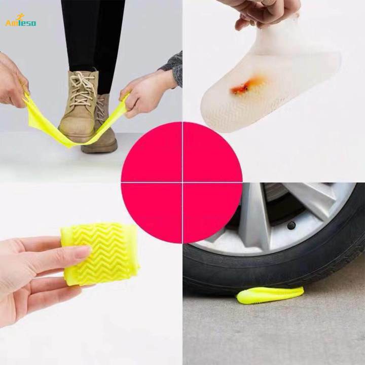 Waterproof%20Silicone%20Shoe%20Covers%20for%20Rain%20Travel%20Rubber%20Rain%20Shoe%20Covers%20Yellow%20M%20-%20Image%202