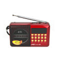 JOC Radio Rechargeable Portable Fm Usb / Sd Card Radio JOC 011 With Screen Usb Mini Fm Radio. 