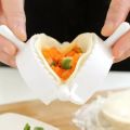 1PC Pack Dumpling Machine Small tool Home plastic Dough Press Dumpling Pie Ravioli Mold Mould Maker Cooking Pastry tools. 
