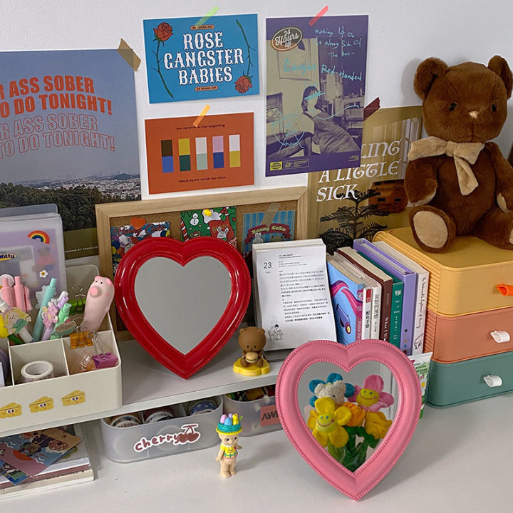 %E3%80%90Folio%20&%20Light%E3%80%91Korean%20Heart%20Shape%20Mirror%20Ins%20Style%20Wall%20Mounted%20Desk%20Dual%20Purpose%20Small%20Makeup%20Mirror%20Decoration%20Portable%20Creativity%20-%20Image%205