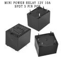 [3PCS] Mini Power Relay 12V 10A SPDT 5 Pin PCB. 