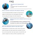 1 Piece Black & Transparent for NEW Diving Case Housing for Go Pro 11 10 9 Black Action Camera Underwater 45M Protection Shell. 