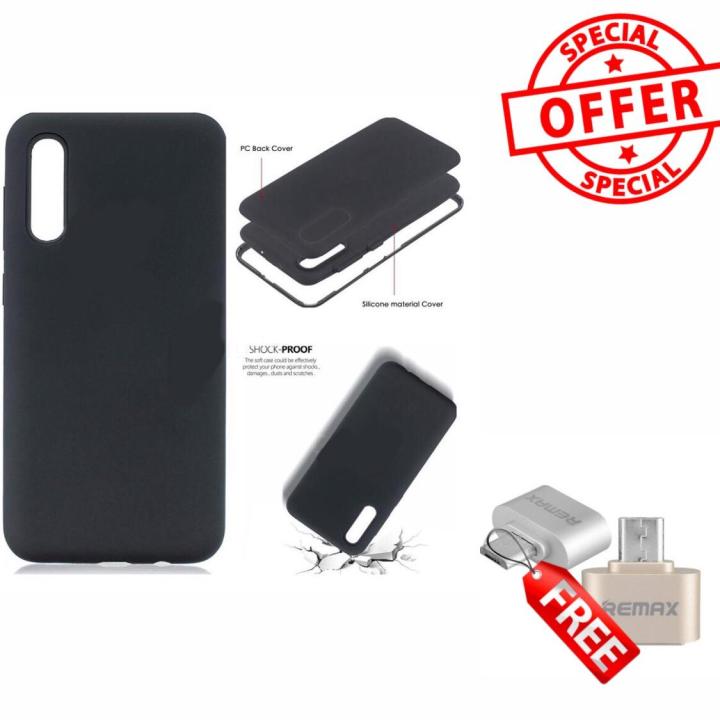 SSM Huawei Y6 Prime 2018 Back Cover Black With Free USB OTG