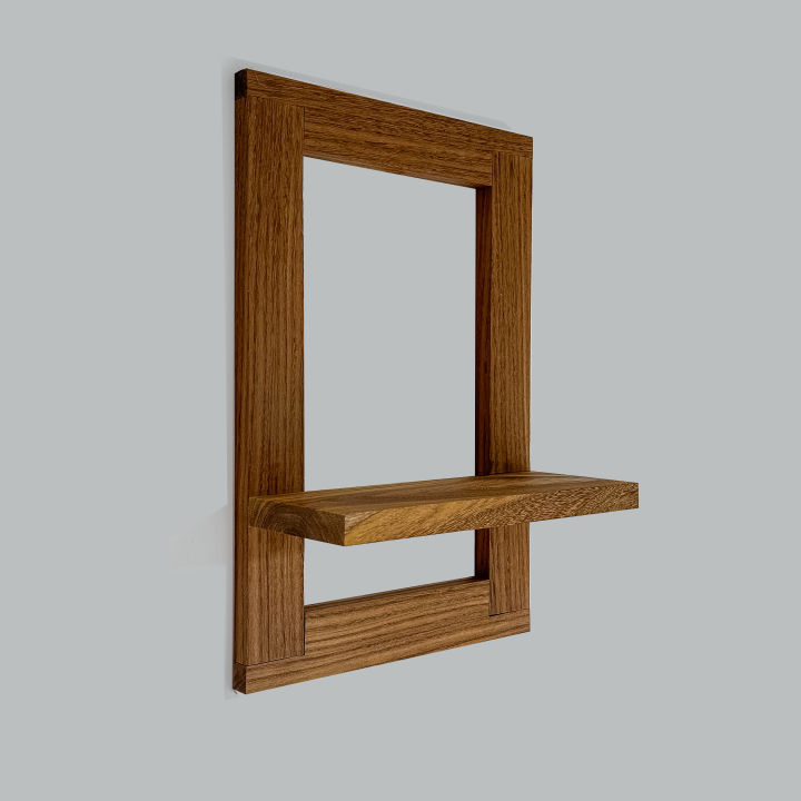 Wooden Shelf / Wooden Hanging Plant Shelf/ Wall Hanging Rack Daraz.lk