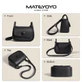 MATEYOYO Women's Shoulder Bag Fashion Sling Bag Retro Cross-body Bag Messenger Bag Small Square Bag Large Capacity Adjustable Shoulder Straps For Traveling Shopping. 