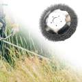 Wire Grass Trimmer Head Convenient Weeding Wheel for Garden Weeding Driveway 6inch. 