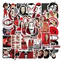 20/40/60 pcs of Money Heist Stickers TV Series Stickers for laptop skateboards. 