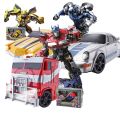 bumblebee robot toys Transformers 7 Optimus Prime Bumblebee Remote control Car Four-wheel Drive Racing Car Action Figure Robot Toys Children's GiftParty Tableware. 