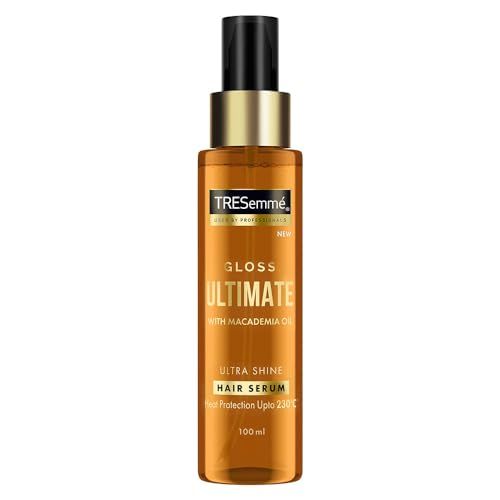 TRESemme Gloss Ultimate Ultra Shine Hair Serum 100ml with Macadamia Oil & Vitamin E, for Super shiny Finish(FROM INDIA)JEZ