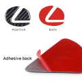 3X for IS F Sport GS ES RX NX Carbon Fiber Steering Wheel Emblem Decal Sticker. 