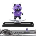 Cat Car Dashboard Decorations Interior Decoration Alloy Dashboard Sculpture Interior Vehicle Decor Small Decorative Statues For. 