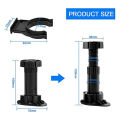 20Pcs Furniture Feet Adjustable Cupboard Foot Leg Unit Cabinet Legs with Kick Board Clips for Kitchen Bathroom Cabinet. 