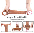 18+ 9 inch Penis Extender Sex tooys for Man Vibrator Sex Toys 18 Erection Ring for Men Men's Special Condom Cock Sleeve for Penis. 
