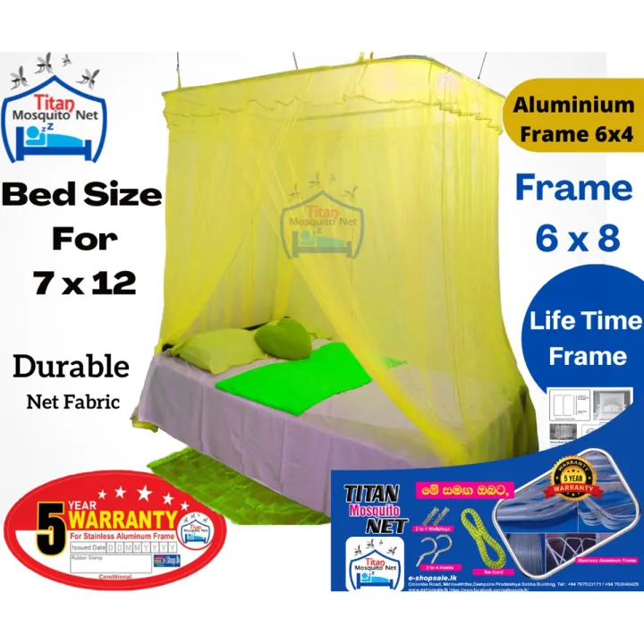 Mosquito%20Net%20With%20Stainless%20Aluminium%20(Frame%206x8)%20for%20(%20Bed%20Size%207x7%20to%207x12%20)%20Durable%201%20Quality%20Fabric%2020%20Years%20Frame%20Warranty%20-%20Image%202