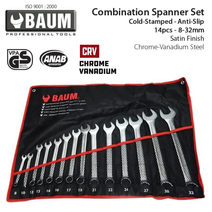 Combination%20Spanner%20Set%20-%2014Pcs%20-%20CRV%20-%20BAUM%20-%20Anti-Skid%20-%20(8-32)%20-%20German%20Standard%20-%20Image%202