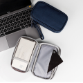 Data Cable Storage Bags Portable Earphone Organizer Digital Gadget Carry Case Double Layer Digital USB Hard Disk Protection Bag. 